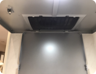 レンジフードフィルターの取り付け前